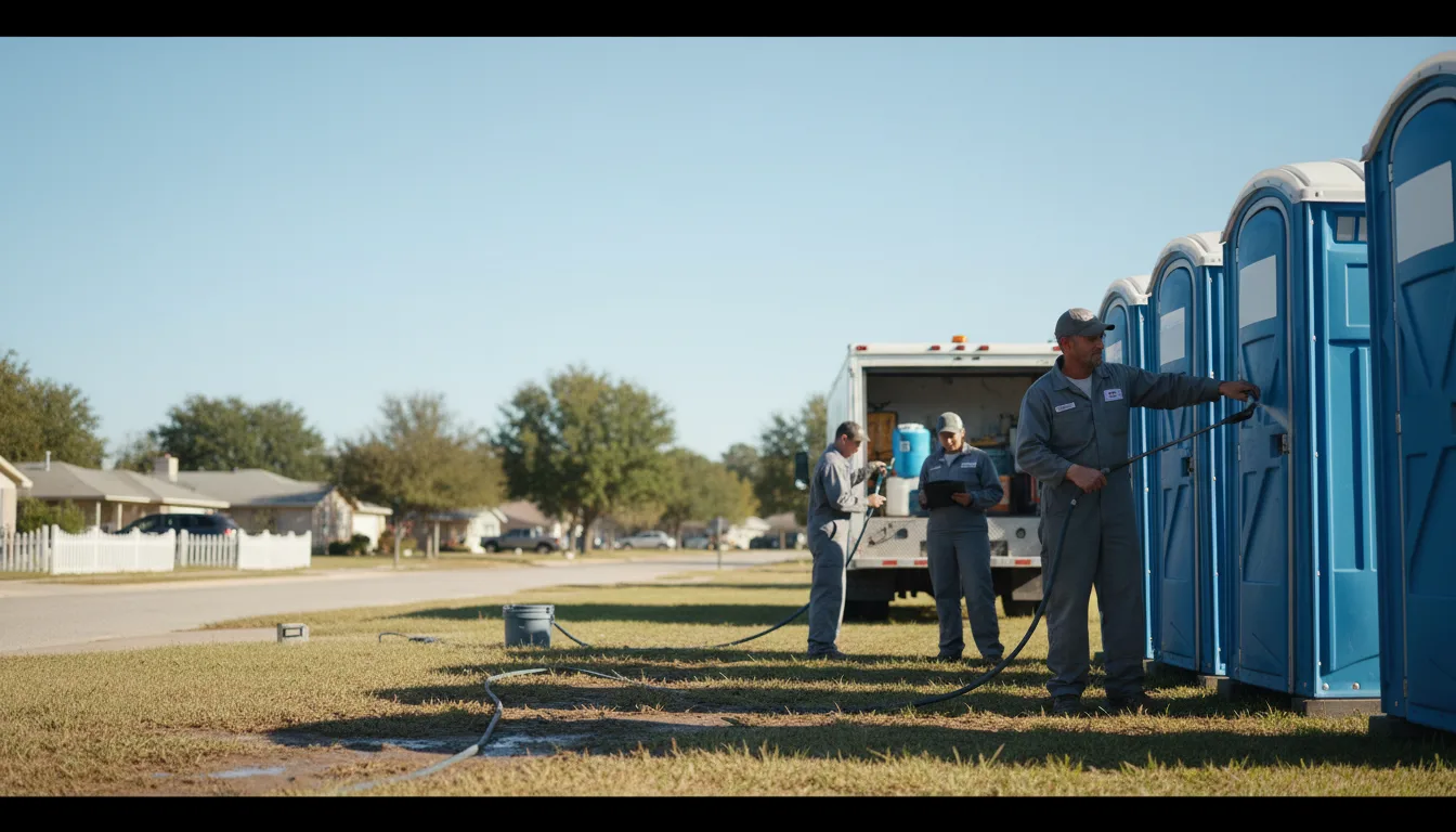 Long-Term Portable Toilet Rental in East Troy, WI near me